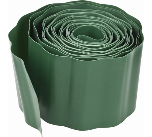 Лента бордюрная 15 см х 9 м зеленый RACO