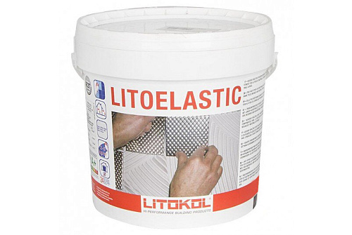 Клей LitoELASTIC 4,5+0,5кг bucket