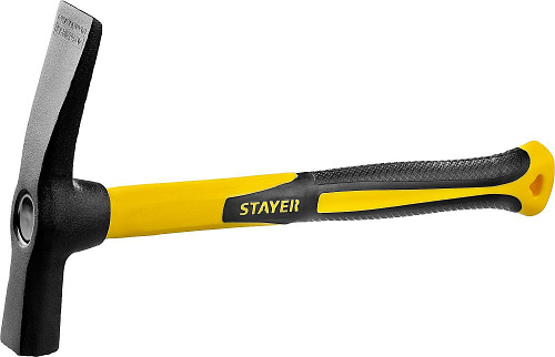 Молоток STAYER каменщика с фиберглассовой ручкой 600г