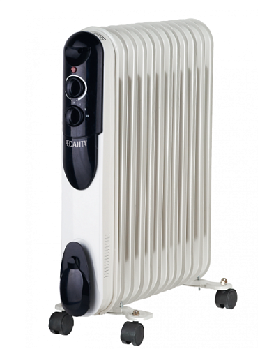 Радиатор масляный ОМПТ-12Н 2,5 кВт, Ресанта