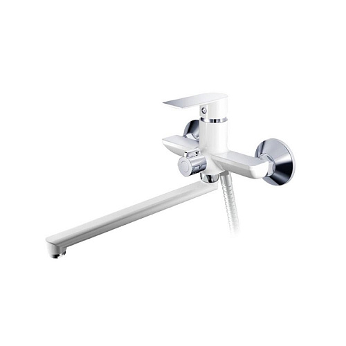 Смеситель для ванны Argo White, длинный излив, латунь VALFEX (8)