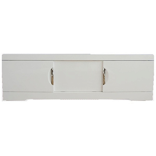 Экран раздвижной Style Line Глен 1500 белый глянец