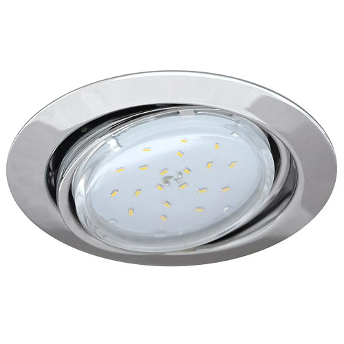 Светильник встраиваемый Ecola GX53 FT9073 поворотный белый