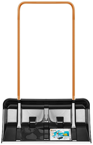 Скрепер для уборки снега на колесиках Бедуин