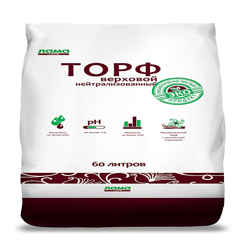 Торф Л верховой 60л (нейтральный)