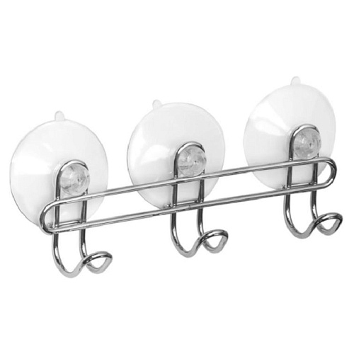 Крючок на присоске тройной Крючок на присоске тройной