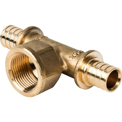 "Тройник аксиальный переходной 16х3/4""ВРх16мм "