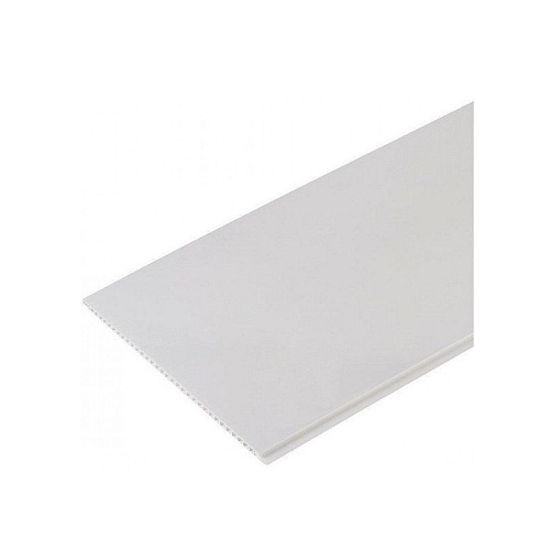 ПАНЕЛЬ  ПВХ МАТОВАЯ БЕЛАЯ (3000х500х8мм)