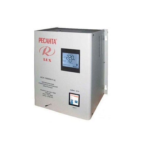 Стабилизатор Ресанта АСН - 10 000/1-Ц Стабилизатор Ресанта АСН - 10 000/1-Ц