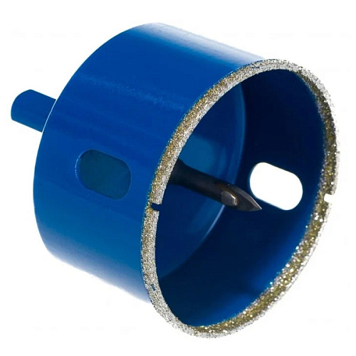 Коронка ЗУБР алмазная по керамике и стеклу д-60мм