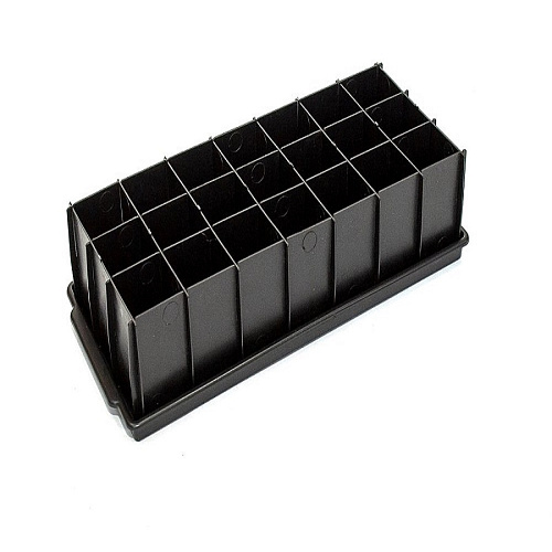 Ящик для рассады PROTEX Профи терракотовый 12 ячеек