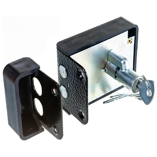 Замок накладной ЗН 1-3-1 бронза