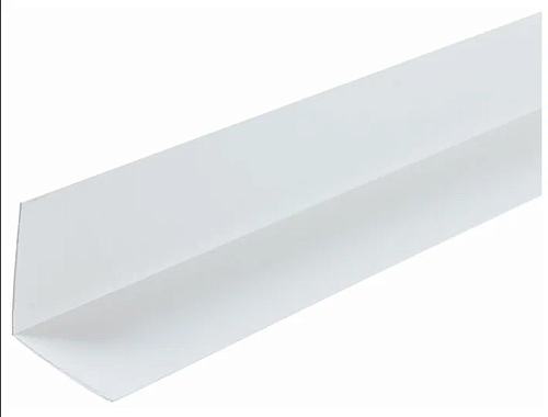 Угол отделочный ПВХ 40х40мм Ясень белый 2,7м