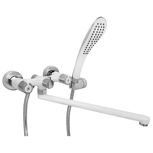 Смеситель для ванны G2249 белый