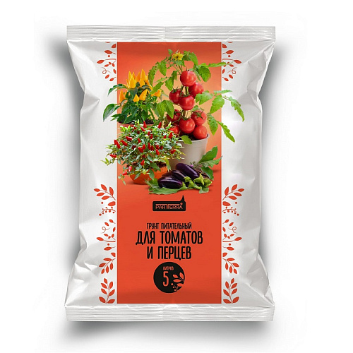 Почвогрунт для томатов и перцев PAR TERRA 5л
