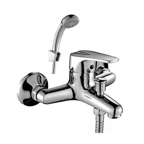 Смеситель для ванны одноручный  с коротким изливом хром 40мм T40-31