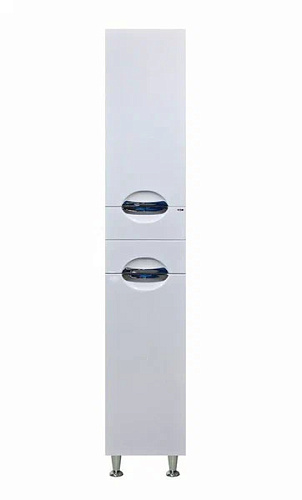 Пенал Орхидея 35 белый левый