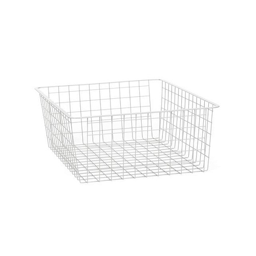 Корзина проволочная 555х410х185мм Белая