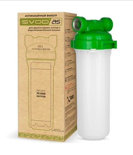 Фильтр антинакипной для воды СВОД-АС ST400 d115х316мм 70000 л