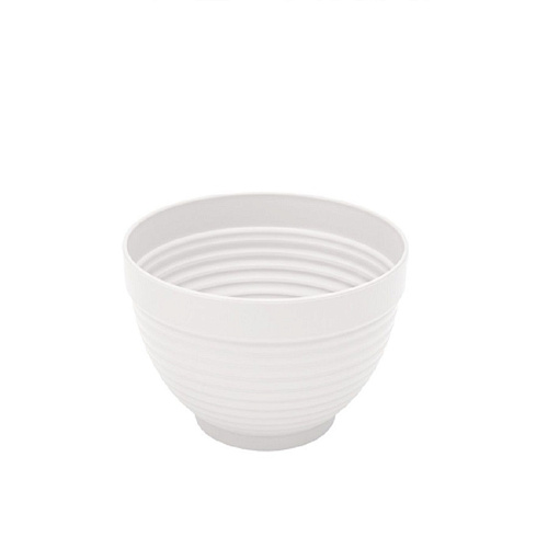 Кашпо-миска 6л белый Парма