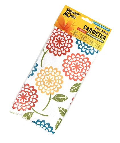 Влажные салфетки 60 шт универсальные с клапаном