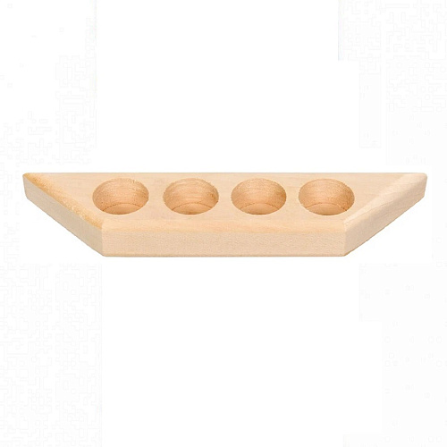 Полочка для масел на 4 пузырька Банные Штучки