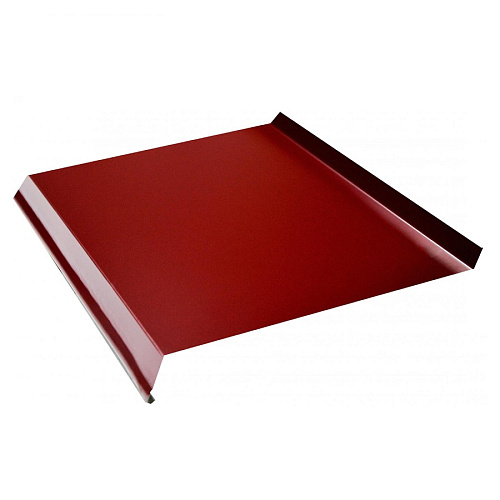 Отлив металлический 20х150х20 ПЭ RAL3005 2м