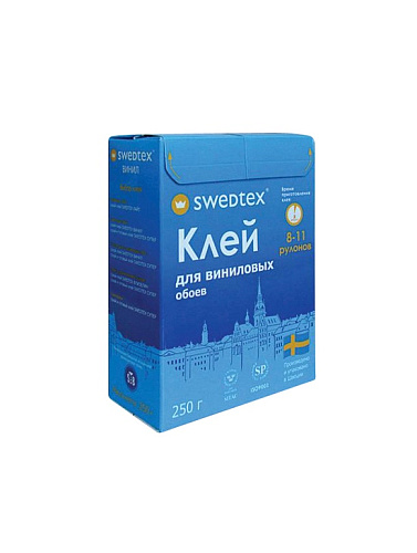 Клей SWEDTEX ВИНИЛ 250гр Клей SWEDTEX ВИНИЛ 250гр