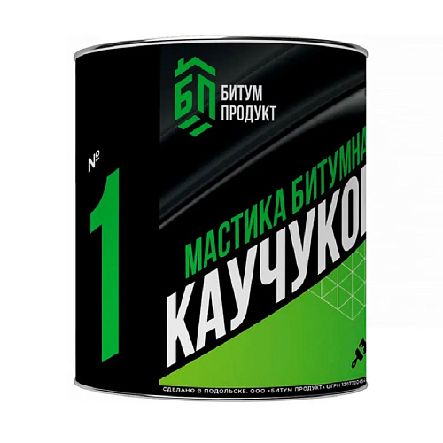 Мастика №1 БИТУМ ПРОДУКТ битумно-каучуковая (СБС) 5кг