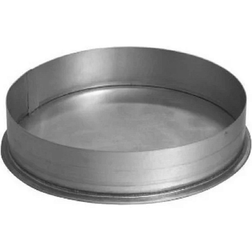 Заглушка внешняя нержавеющая сталь d125