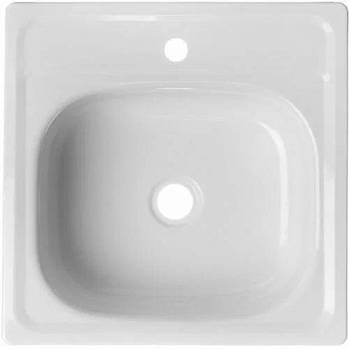 Мойка стальная эмалированная 0,5х0,6