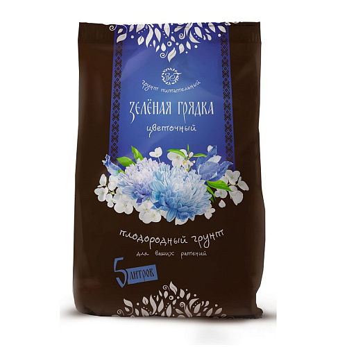 Почвогрунт универсальный Цветочный Зеленая грядка 5л