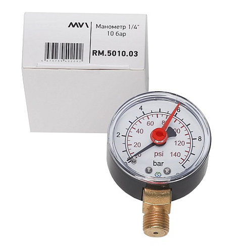 Манометр радиальный до 10 бар