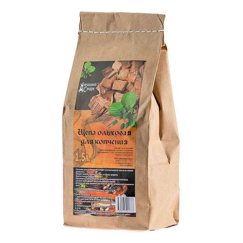 "Щепа для копчения""Ольха"" 1,5л"
