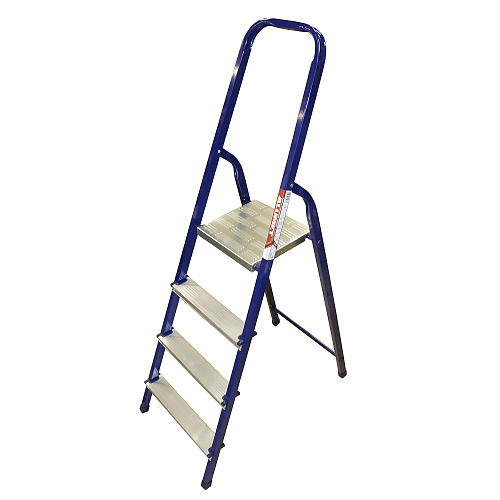 Стремянка стальная Алюмет 4 ступени h 1,54 м