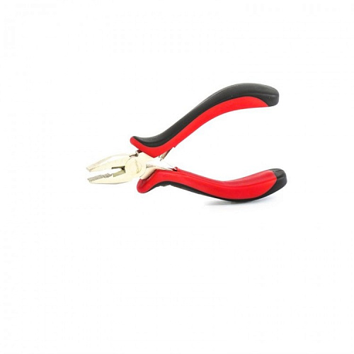 Плоскогубцы Mini никелированные 130мм двухкомпонентная рукоятка MATRIX