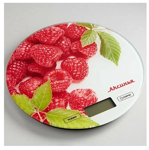 Весы настольные электронные АКСИНЬЯ КС-6504 Малинка, 5 кг