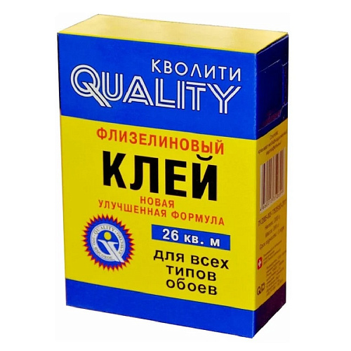 Клей QUALITY обойный флизелиновый 200гр пакет