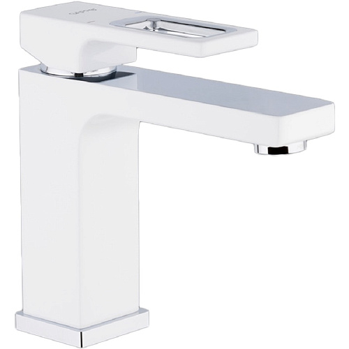 Смеситель для раковины G1017 белый/хром