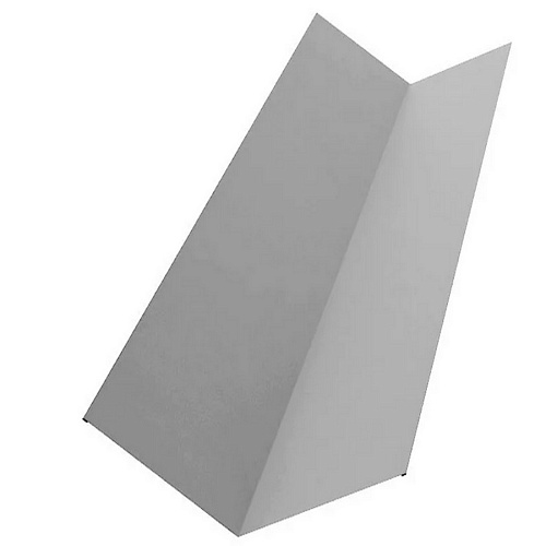 Ендова верхняя фигурная 135х30х135 оцинкованная 2м