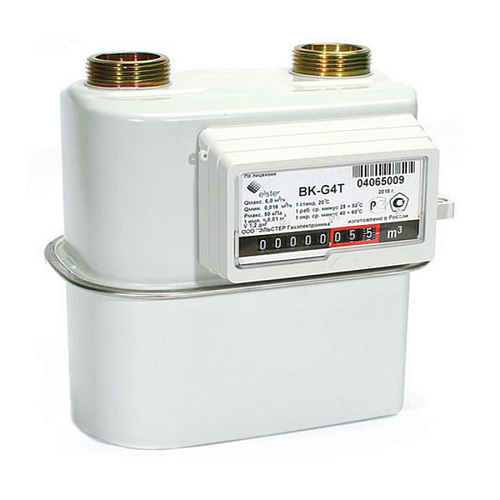 Счетчик газа ВКP G 4T(с кор. t) (V-1,2 л) 1 1/4 левый
