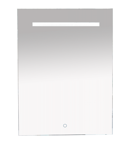 Зеркало Неон 1 600х800 прямоугольное сенсорное на корпусе