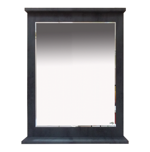 Зеркало Марта 60 темный бетон