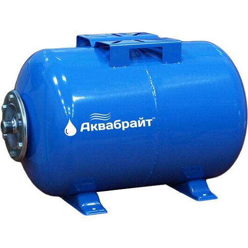 Гидроаккумулятор АКВАБРАЙТ ГМ-100Г 100л горизонтальный