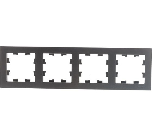 Рамка Schneider ATLASDESIGN 4 поста мокко