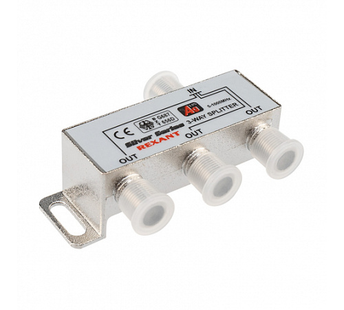 РазветвительТВ сигнала REXANT 05-6102 на 3ТВ F-штек