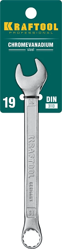 Ключ комбиниров гаечный  KRAFTOOL 19мм