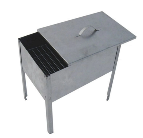 Мангал-коптильня + 6 шампуров ДС-174