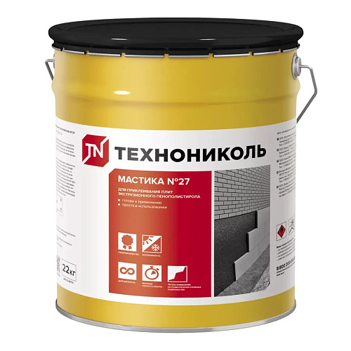 Мастика приклеивающая ТЕХНОНИКОЛЬ №27 22кг
