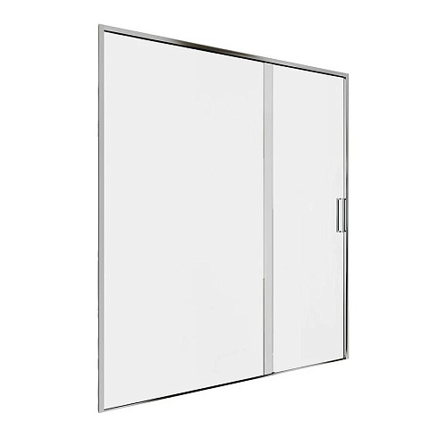 Дверь в нишу 1600мм, хром/прозр. Pleasure Evo Aquanet